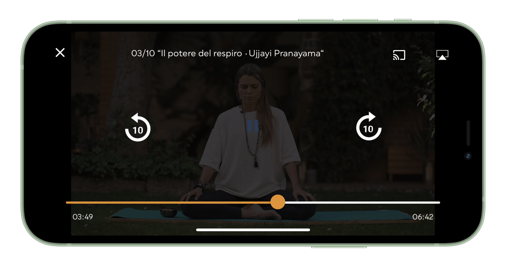 yoga academy app player