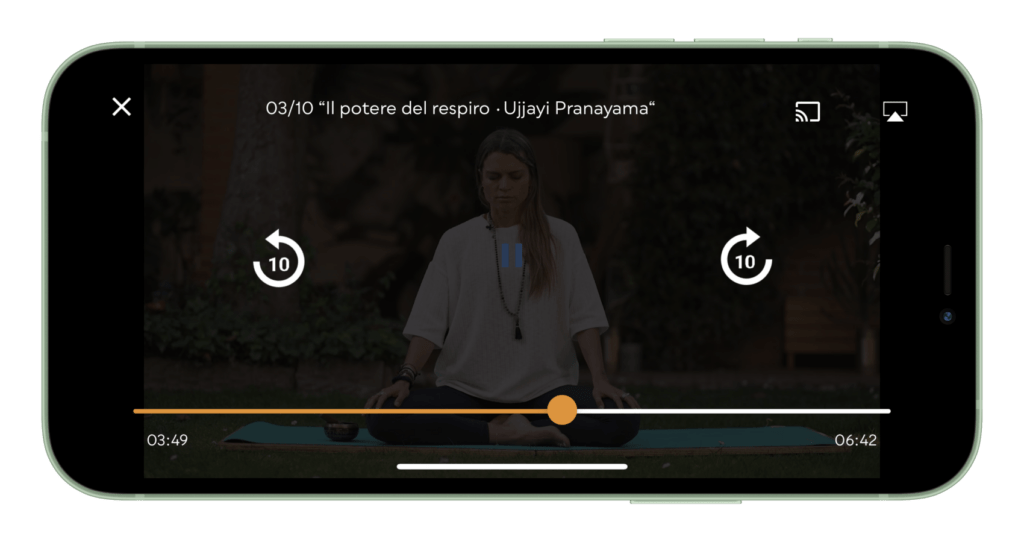 yoga academy app player